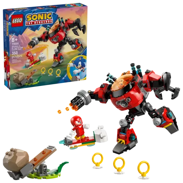 LEGO® Sonic The Hedgehog™ 77005 Knuckles vs. Dr. Eggmans Egg Crusher Mech